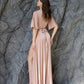 Silk Wrap Maxi Dress