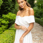 Off-The-Shoulder Midi Dress