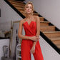 V-neck Sleeveless Jumpsuit