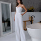 V-neck Sleeveless Jumpsuit