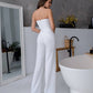 V-neck Sleeveless Jumpsuit