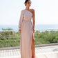 One-Shoulder Maxi Dress
