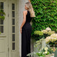 Asymmetric Sleeveless Maxi Dress