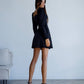 Sweetheart Puff-Sleeve Mini Dress