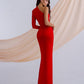 One-Shoulder Maxi Dress