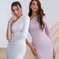 One-Shoulder Maxi Dress