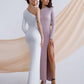 One-Shoulder Maxi Dress