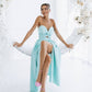 Sweetheart Cut-Out Midi Dress