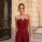 V-neck Sleeveless Jumpsuit