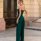 V-neck Sleeveless Jumpsuit