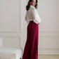 High Waist Fitted Palazzo Pants