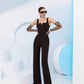 Sleeveless V-neck Jumpsuit