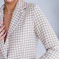 Belted Slim-Fit Blazer