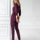 Formal One-Button Jumpsuit