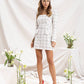 Square Neck Mini Dress