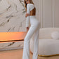 Backless Cut-Out Jumpsuit