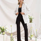 Tweed Double Breasted Blazer