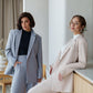 Double-Breasted Style Relaxed Fit Suit 2-Piece