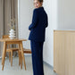 Double-Breasted Style Relaxed Fit Suit 2-Piece