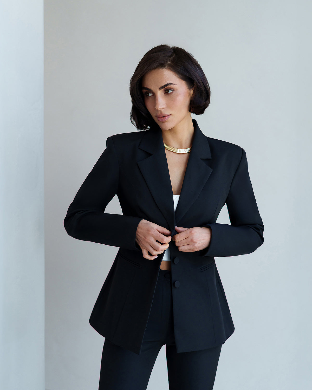 Chloe Single-Breasted Suit 2-Piece