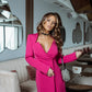 Double Breasted Blazer Dress