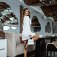 Double Breasted Blazer Dress