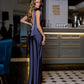 Monica Halter Neck Satin Maxi Dress