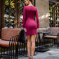 Square Neck Mini Dress