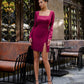 Square Neck Mini Dress