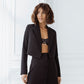 Crop Jacket Skirt Suit 2- Piece