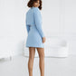 Crop Jacket Skirt Suit 2- Piece