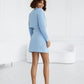 Crop Jacket Skirt Suit 2- Piece