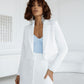 Crop Jacket Skirt Suit 2- Piece