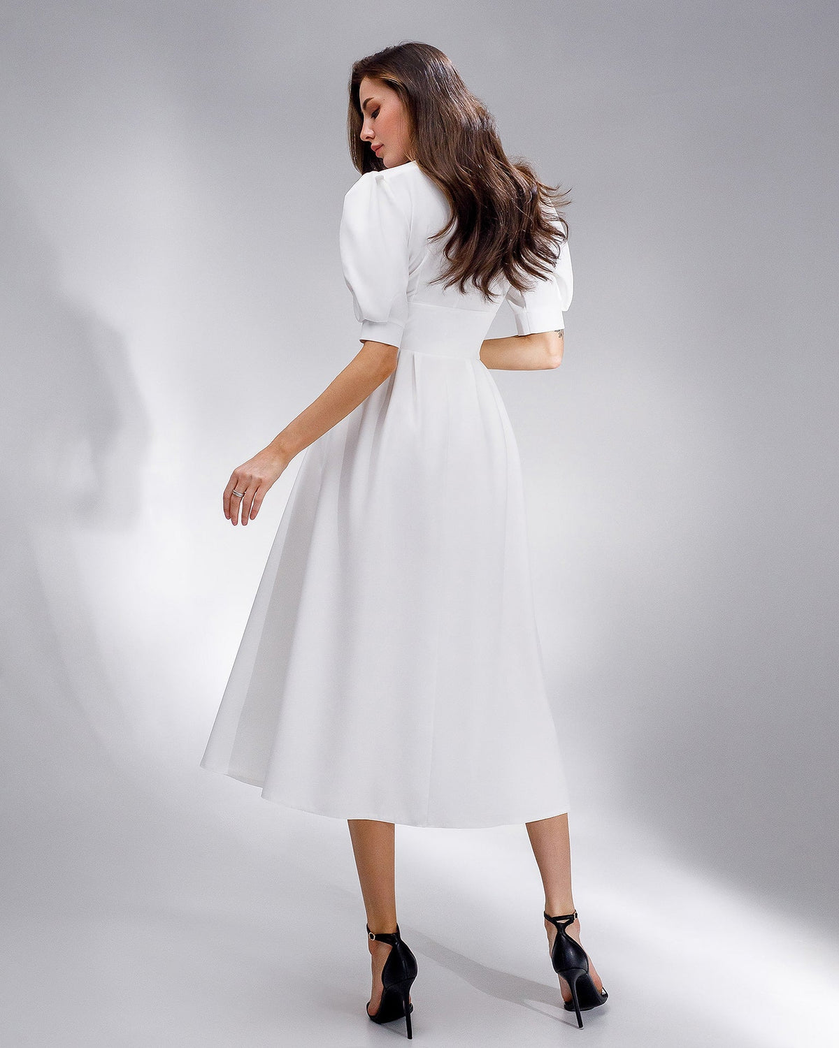 Square Neck Mini Dress