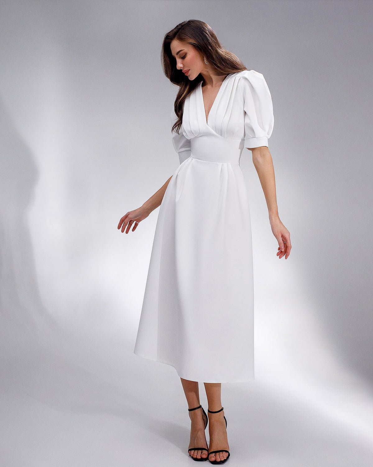Square Neck Mini Dress