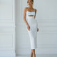 Strappy Cut-Out Midi Dress