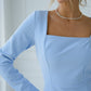 Square Neck Mini Dress