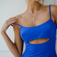 Strappy Cut-Out Midi Dress