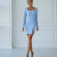 Square Neck Mini Dress