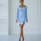 Square Neck Mini Dress