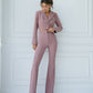 Crop Jacket Suit 2-Piece