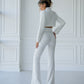 Crop Jacket Suit 2-Piece