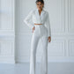 Crop Jacket Suit 2-Piece