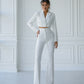 Crop Jacket Suit 2-Piece