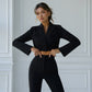 Crop Jacket Suit 2-Piece