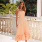 Swan Strappy Midi Dress