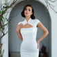 Cap Sleeve Corset Cut-Out Maxi Dress