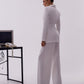 Belted Wide-Leg Suit 2-Piece