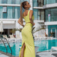Sleeveless Top & Midi Skirt 2-Piece Set