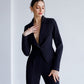 Crop Jacket Suit 2-Piece